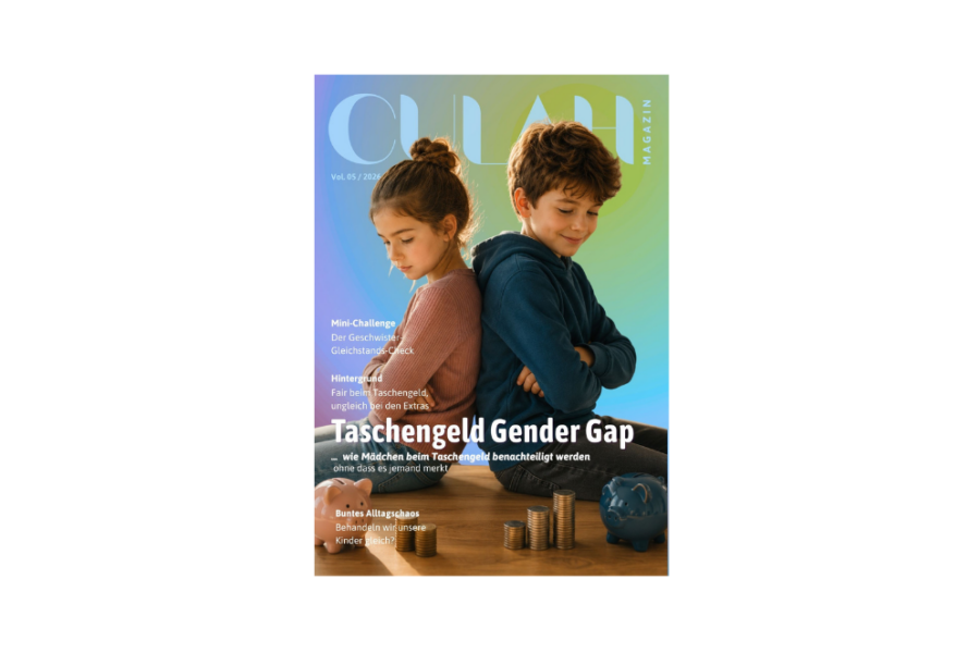 Magazin Cover zum Arikel Taschengeld Gender Gap